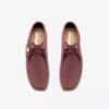 Botas Wallabee para mujer. Ante marrón rosado