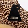 Botas Wallabee para mujer con estampado de leopardo Botas Wallabee para mujer con estampado de leopardo