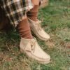 Botas Wallabee™ para mujer de ante color arce