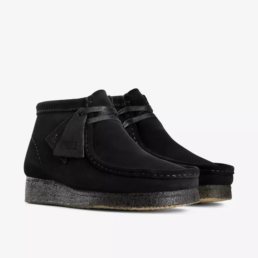 Botas Wallabee™ para mujer de ante negro Botas Wallabee™ para mujer de ante negro