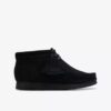 Botas Wallabee para niños: botas de ante negro para los más mayores