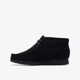 Botas Wallabee para niños: botas de ante negro para los más mayores