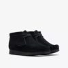 Botas Wallabee para niños: botas de ante negro para los más mayores
