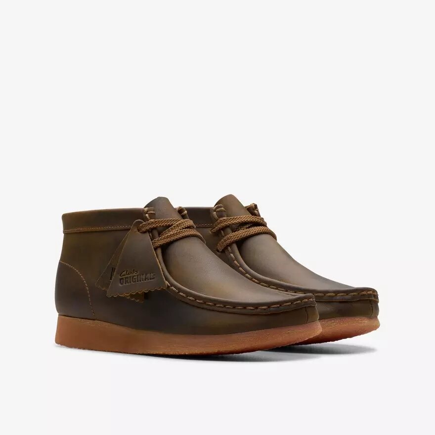 Botas Wallabee para niños: botas «Older Beeswax» Botas Wallabee para niños: botas «Older Beeswax»