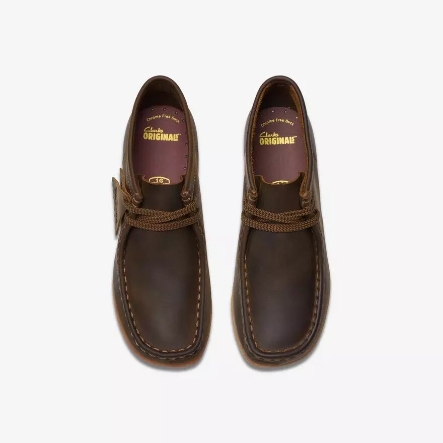 Botas Wallabee para niños: botas «Older Beeswax» Botas Wallabee para niños: botas «Older Beeswax»