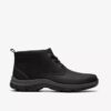 Botas Walpath Chukka de cuero negro para hombre Botas Walpath Chukka de cuero negro para hombre