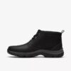 Botas Walpath Chukka de cuero negro para hombre Botas Walpath Chukka de cuero negro para hombre