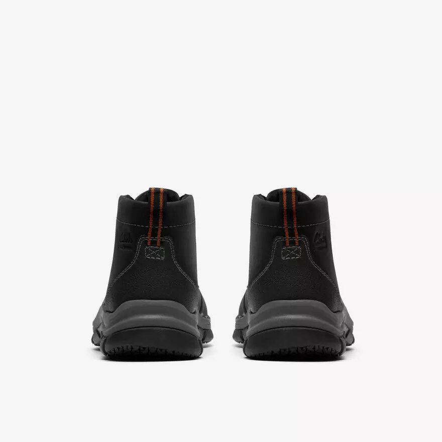 Botas Walpath Chukka de cuero negro para hombre Botas Walpath Chukka de cuero negro para hombre
