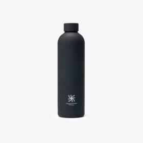 Botella de agua para mujer Cloudsteppers, color negro
