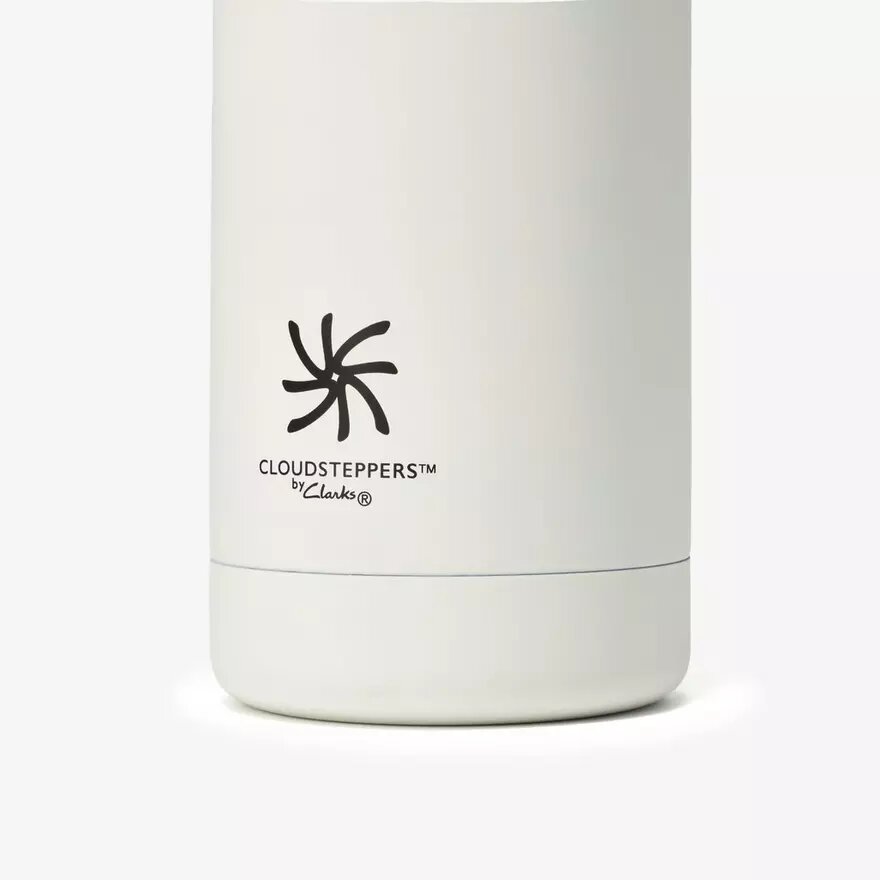 Botellas de agua Cloudsteppers para mujer, color blanco Botellas de agua Cloudsteppers para mujer, color blanco