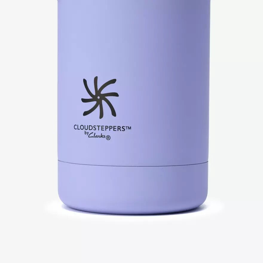 Botellas de agua Cloudsteppers para mujer, color lila Botellas de agua Cloudsteppers para mujer, color lila