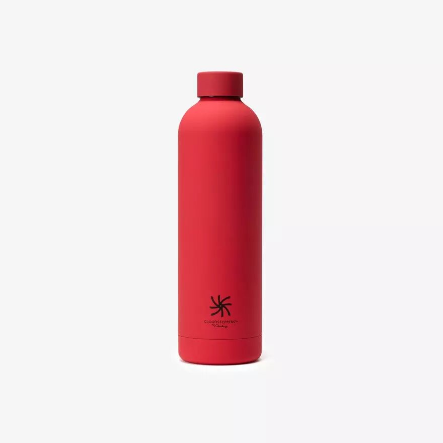 Botellas de agua Cloudsteppers para mujer, color rojo Botellas de agua Cloudsteppers para mujer, color rojo