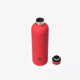 Botellas de agua Cloudsteppers para mujer, color rojo