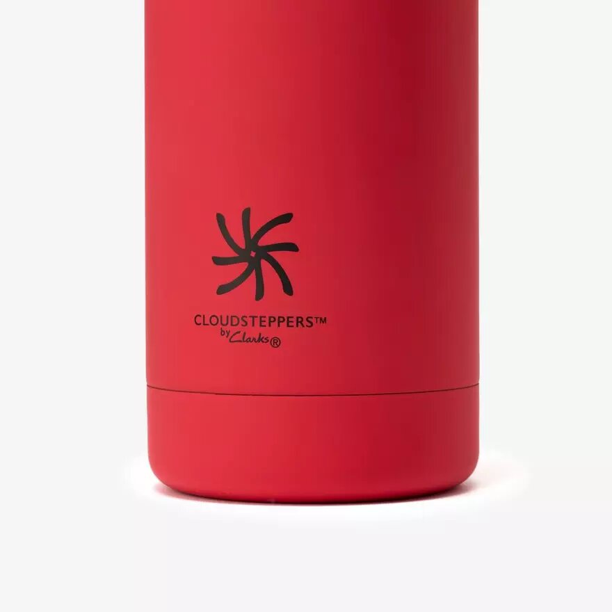 Botellas de agua Cloudsteppers para mujer, color rojo Botellas de agua Cloudsteppers para mujer, color rojo
