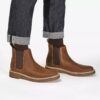 Botines Chelsea Clarkdale Easy de cuero encerado para hombre Botines Chelsea Clarkdale Easy de cuero encerado para hombre