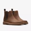 Botines Chelsea Clarkdale Easy de cuero encerado para hombre Botines Chelsea Clarkdale Easy de cuero encerado para hombre