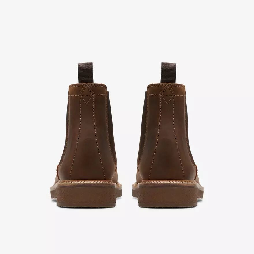 Botines Chelsea Clarkdale Easy de cuero encerado para hombre Botines Chelsea Clarkdale Easy de cuero encerado para hombre