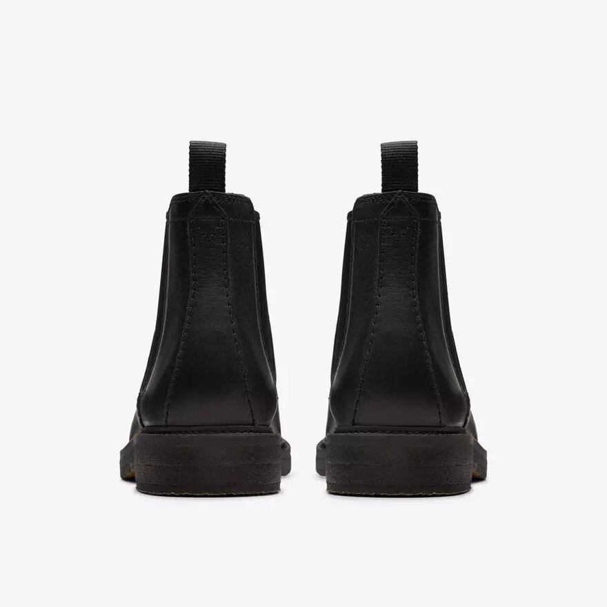 Botines Chelsea Clarkdale Easy de cuero negro para hombre Botines Chelsea Clarkdale Easy de cuero negro para hombre