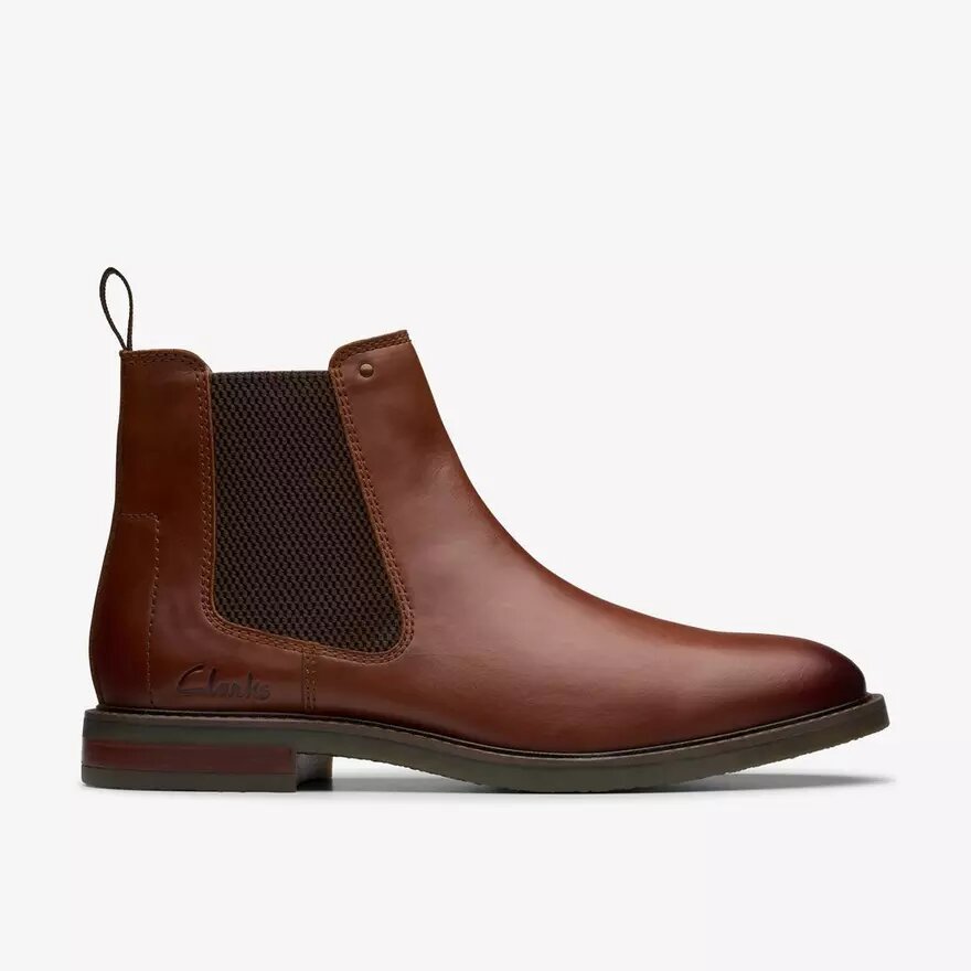 Botines Chelsea Jaxen Easy de cuero marrón claro para hombre Botines Chelsea Jaxen Easy de cuero marrón claro para hombre