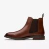 Botines Chelsea Jaxen Easy de cuero marrón claro para hombre Botines Chelsea Jaxen Easy de cuero marrón claro para hombre