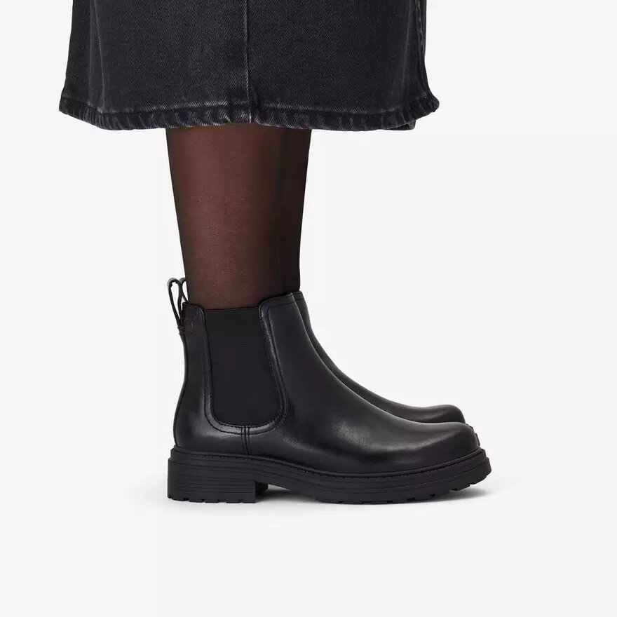 Botines Chelsea Orinoco3 Lane de cuero negro para mujer Botines Chelsea Orinoco3 Lane de cuero negro para mujer