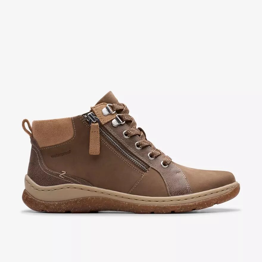 Botines Chelsea Orlene Top Wp de nubuck color arena oscuro para mujer Botines Chelsea Orlene Top Wp de nubuck color arena oscuro para mujer