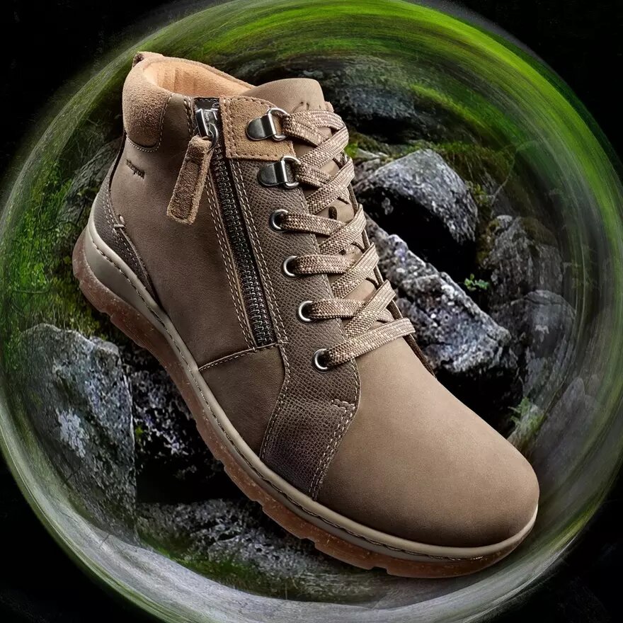 Botines Chelsea Orlene Top Wp de nubuck color arena oscuro para mujer Botines Chelsea Orlene Top Wp de nubuck color arena oscuro para mujer