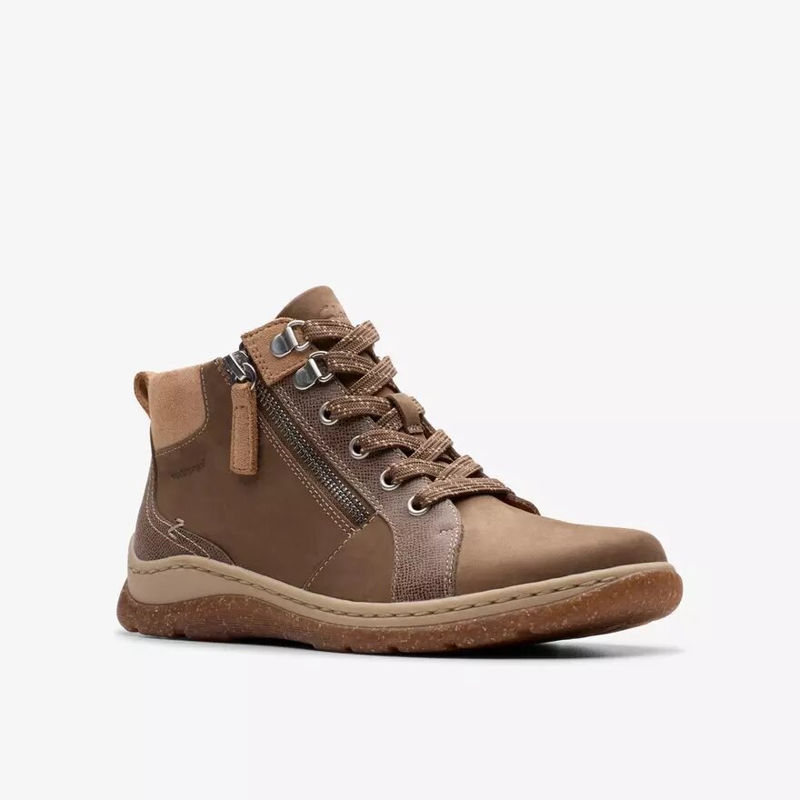 Botines Chelsea Orlene Top Wp de nubuck color arena oscuro para mujer Botines Chelsea Orlene Top Wp de nubuck color arena oscuro para mujer