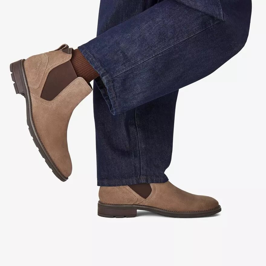 Botines de ante Emmet Easy Stone para hombre Botines de ante Emmet Easy Stone para hombre