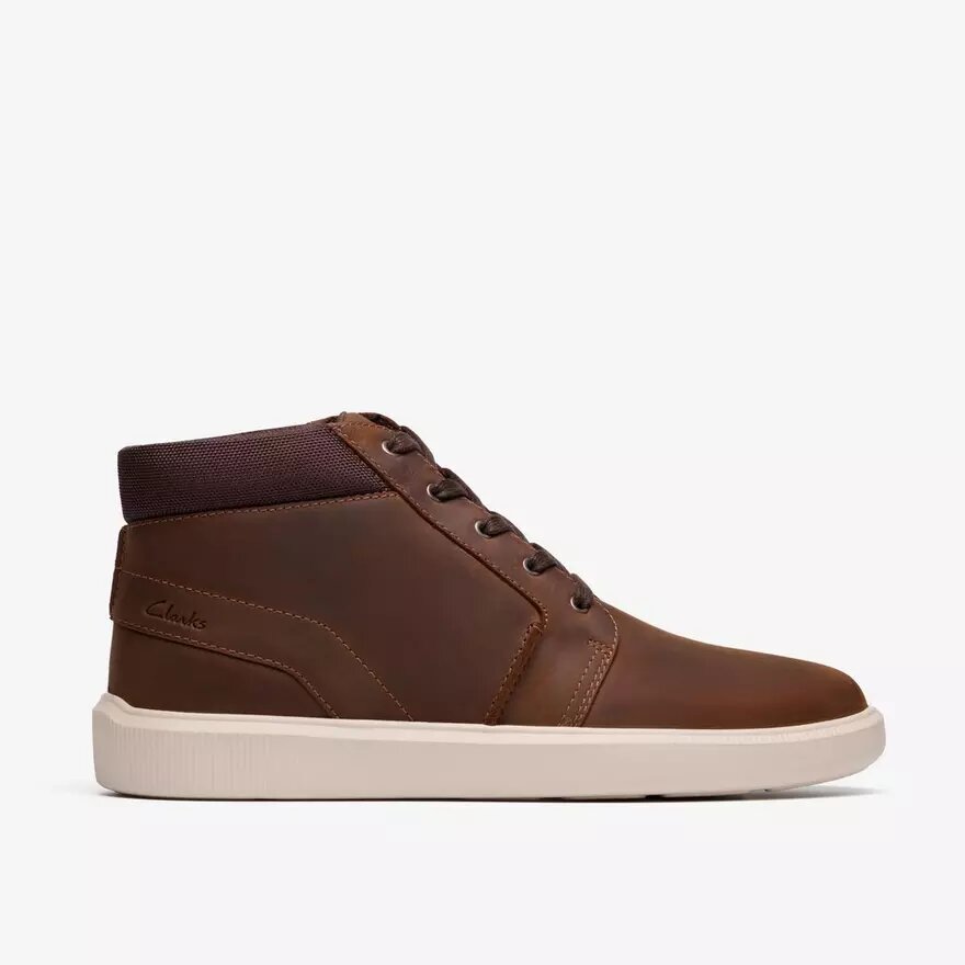 Botines de caña media Brodin para hombre en color cera de abeja Botines de caña media Brodin para hombre en color cera de abeja