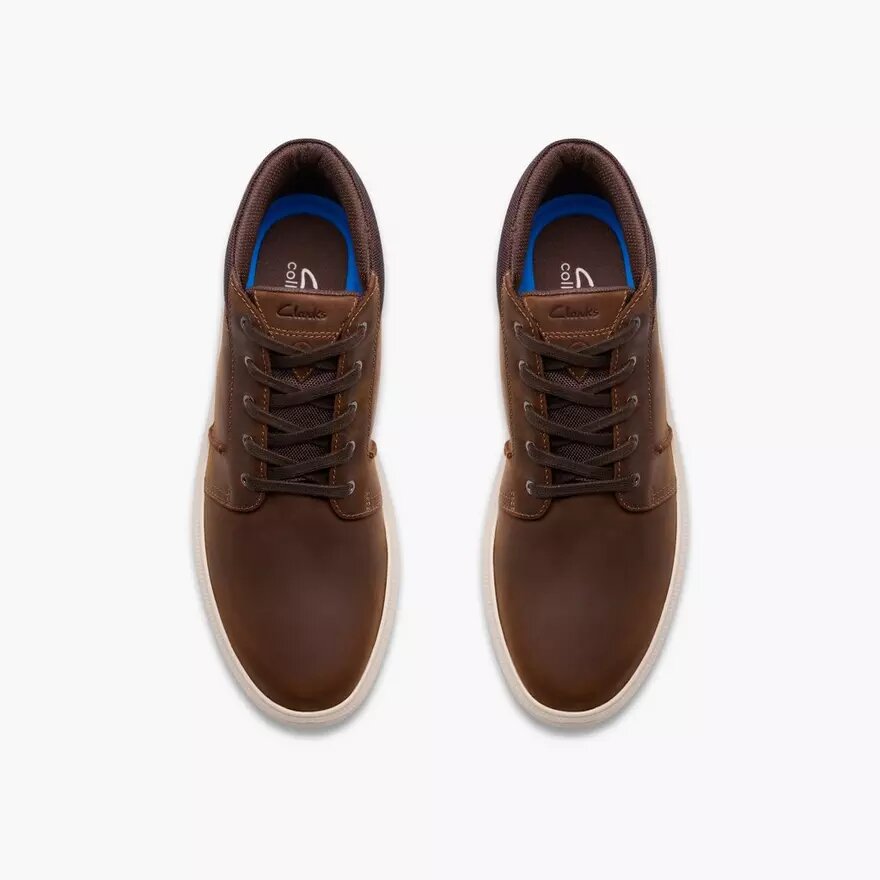 Botines de caña media Brodin para hombre en color cera de abeja Botines de caña media Brodin para hombre en color cera de abeja