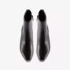 Botines de cuero negro Edina Up para mujer Botines de cuero negro Edina Up para mujer