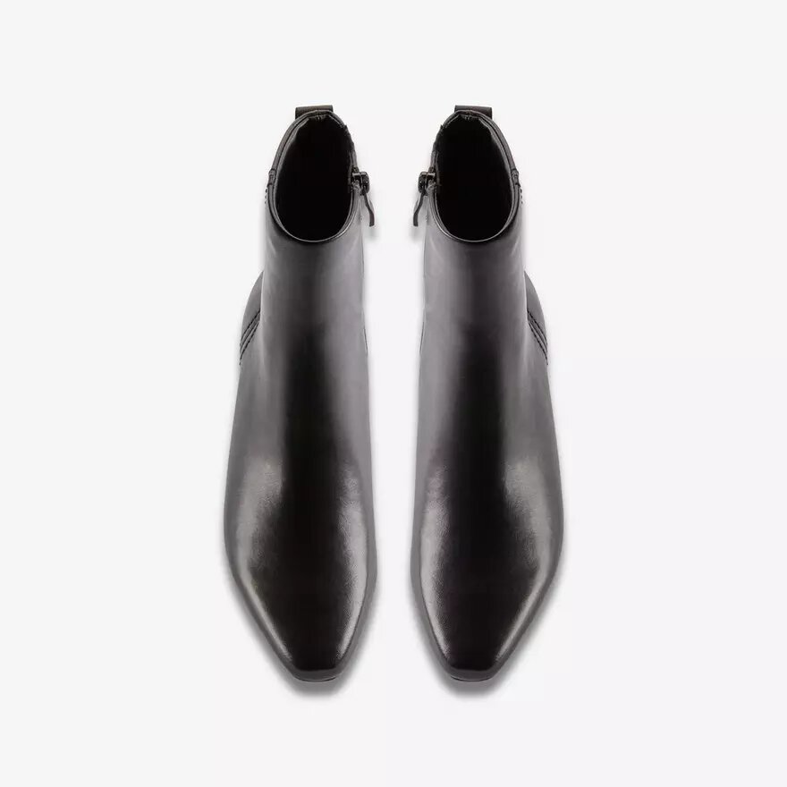 Botines de cuero negro Edina Up para mujer Botines de cuero negro Edina Up para mujer