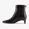 Botines de cuero negro Edina Up para mujer Botines de cuero negro Edina Up para mujer