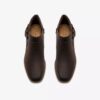 Botines de mujer Danyelle Gema en piel aceitada color topo