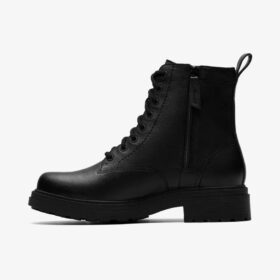 Botines de piel negra para mujer modelo Orinoco3