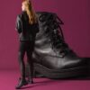 Botines de piel negra para mujer modelo Orinoco3 Botines de piel negra para mujer modelo Orinoco3