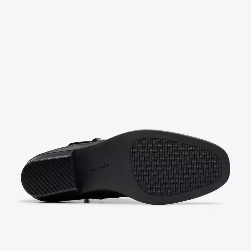 Botines de piel negros Danyelle Wish para mujer Botines de piel negros Danyelle Wish para mujer
