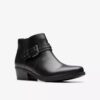 Botines de piel negros Danyelle Wish para mujer Botines de piel negros Danyelle Wish para mujer