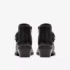 Botines de piel negros Danyelle Wish para mujer Botines de piel negros Danyelle Wish para mujer