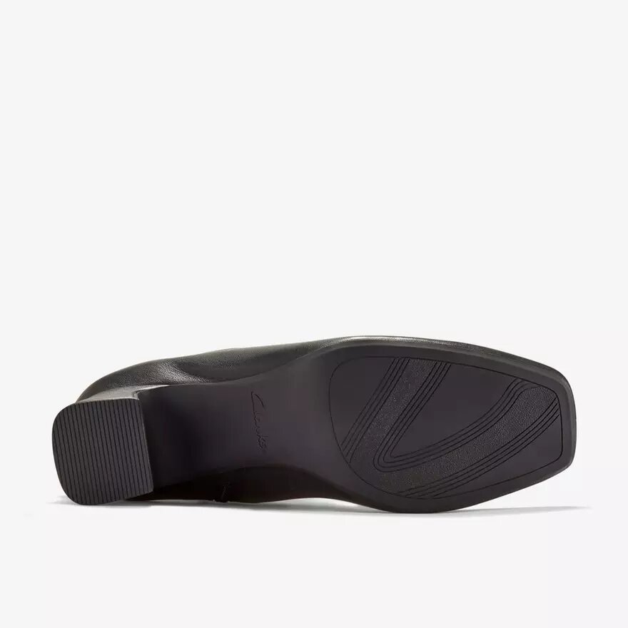 Botines Fernie Zip de cuero negro para mujer Botines Fernie Zip de cuero negro para mujer
