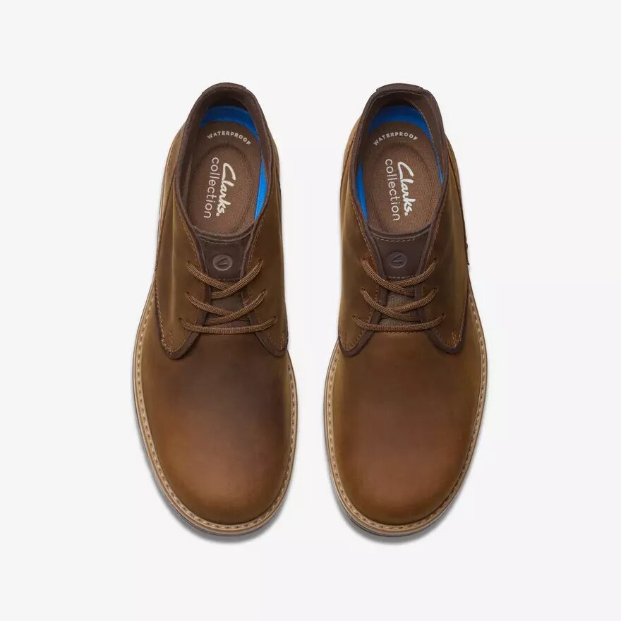 Botines Morris Peak de piel encerada para hombre Botines Morris Peak de piel encerada para hombre
