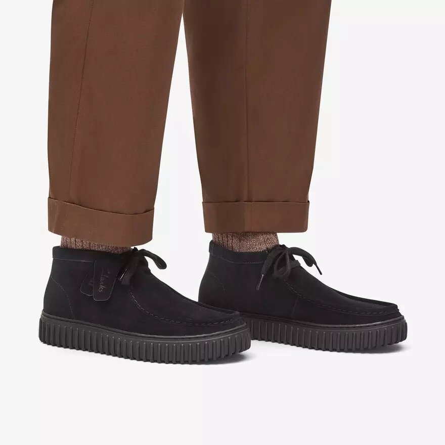 Botines Torhill Hi de ante negro Botines Torhill Hi de ante negro