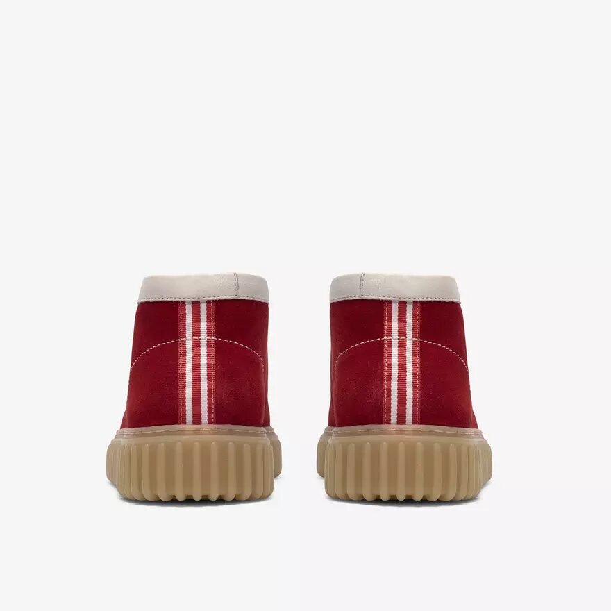 Botines Torhill Hi de ante rojo para hombre Botines Torhill Hi de ante rojo para hombre