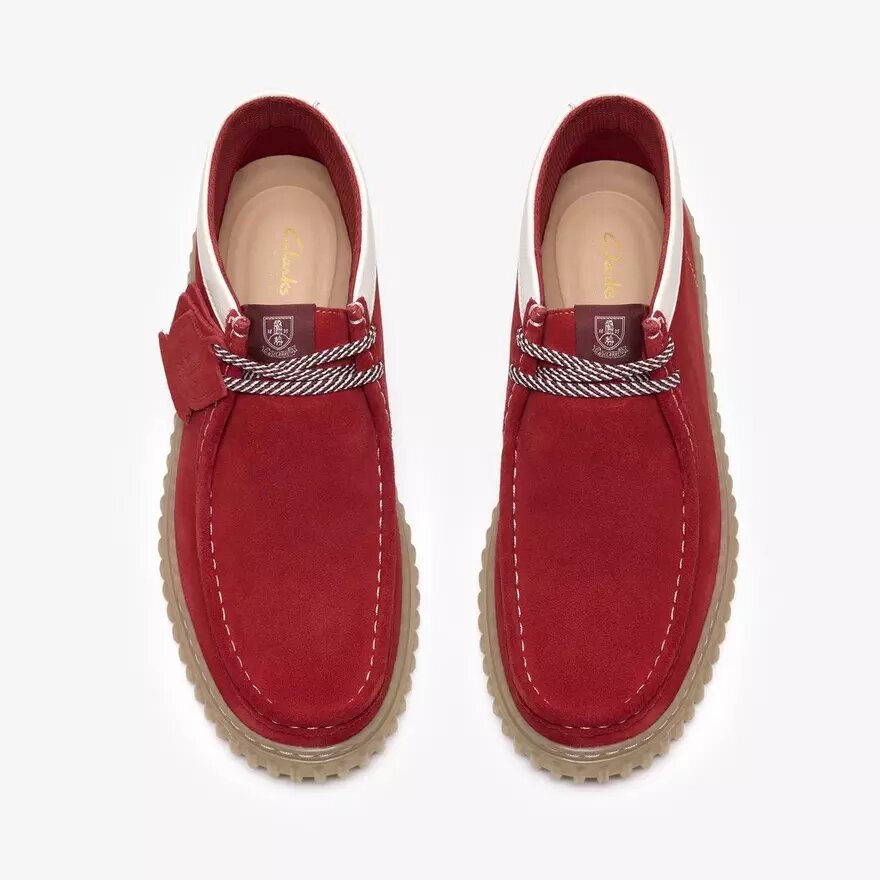 Botines Torhill Hi de ante rojo para hombre Botines Torhill Hi de ante rojo para hombre