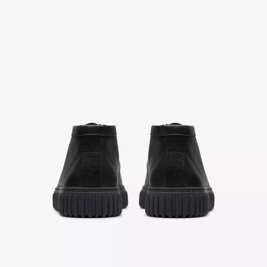 Botines Torhill Hi de cuero negro para hombre Botines Torhill Hi de cuero negro para hombre
