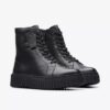 Botines Torhill Rise de piel negra para mujer (EE. UU.)