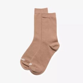 Calcetines cortos color beige