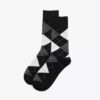 Calcetines de caña alta «Interest» en gris oscuro Calcetines de caña alta «Interest» en gris oscuro