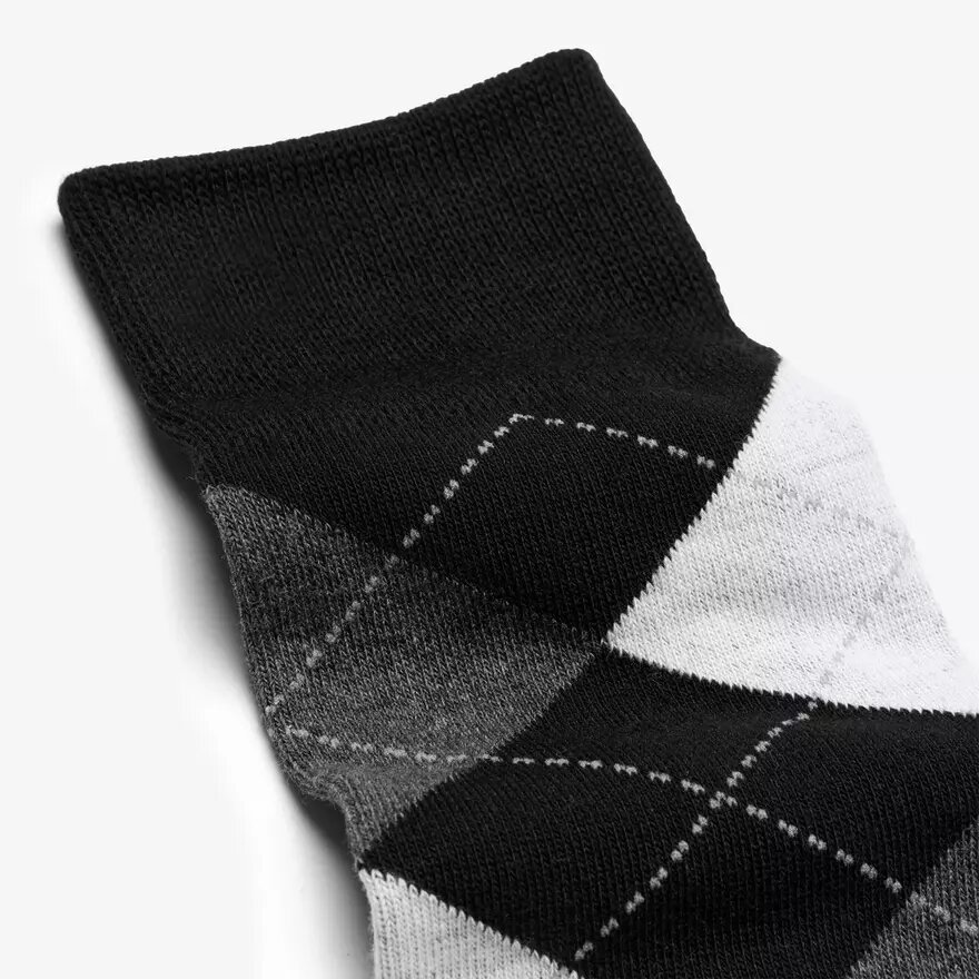 Calcetines de caña alta «Interest» en gris oscuro Calcetines de caña alta «Interest» en gris oscuro